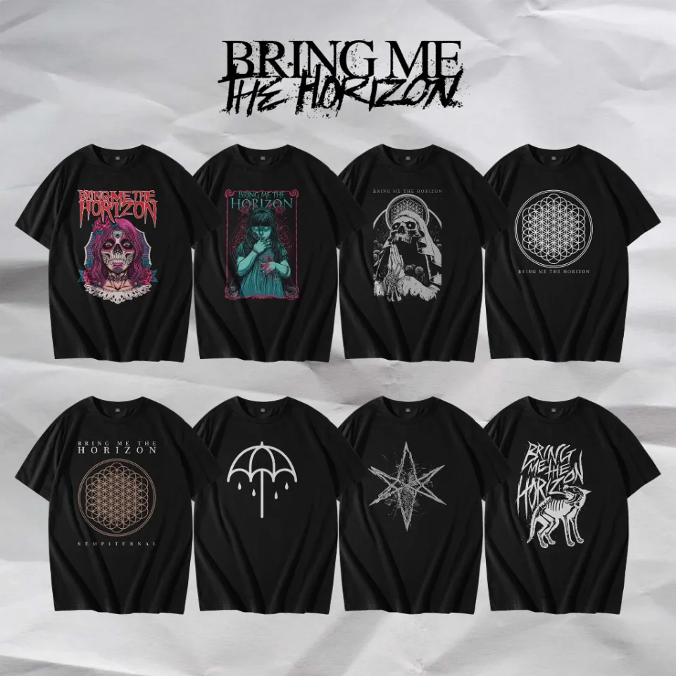 Bring Me The Horizon BMTH Tシャツ ロンT 音楽 バンド BRING ME THE HORIZON 長袖 ロングスリーブ Tシャツ