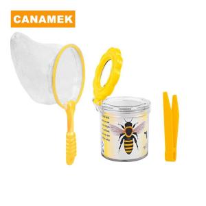 【CANAMEK】 3Pcs Outdoor Exploration Childrens Insect Observation Box Tadpole Insect Collection Box Clip Catching Butterfly Feeding Box