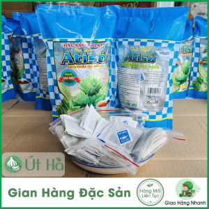 Trà Atiso Túi Lọc Đà Lạt Gói Lớn 200g/100 túi - Thanh Nhiệt Thơm Ngon Tiện Dụng - Út Hà Đặc Sản
