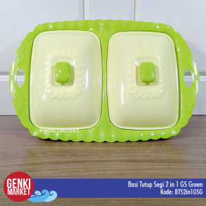 Basi Tutup Segi 2 in 1 GS Green Genki Market