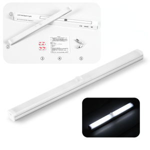 led night light led bar light strip bar motion sensor led lights auto ON/OFF usb rechargeable led motion sensor magnetic cabinet light bar Built-in Magnet for bedroom Closet Stairs Wardrobe Kitchen 50CM 30CM 21CM 15CM 10CM