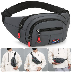 Compact Waist Pack for Men Women Crossbody Fanny Pack for Hiking Running Travel and Outdoor Use
