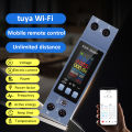 Tuya WiFi 9in1 Power Meter AC Energy Meter APP Control 100-290V/40A Voltage and Current Meter Electricity Meter Smart Life. 