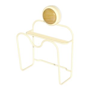 SKINJOY Rustproof Suction Cup Pot Lid Holder Wall Hanging Moisture-proof Cutting Board Holder Durable Space Saving Chopping Board Rack for Home