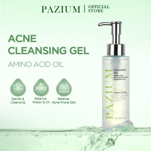 PAZIUM Acne Solution Cleansing Gel Anti Acne Cleanser Deeply Cleanse Hydrating Moisturize Smoothing Skin Face Wash Soothe & Purify Skin