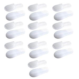 10 cặp Chất lượng cao bít mũi dùng một lần nonslip Dép nhà tắm cho gia đình khách sạn Spa du lịch trong nhà khách sử dụng