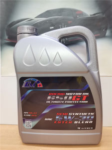 KM+ Nano Ester Blend Lubricant Semi Synthetic 650GT SAE 5W-30 4L Engine oil / Racing Motor oil High performance more power and fuel efficiency timemax