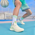 361 Degrees BIG3 4.0 PRO Men's  Wear-Resistant Shock-Absorbing Sports Shoes Breathable Lightweight Rebound Sneakers Basketball Shoes. 