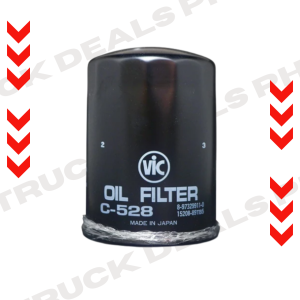 VIC Oil Filter C-528. For Isuzu Trooper 98 NHR 4JG2 Mazda 4JG2T/4JB1T/RF Foton Truck 2003-2014. Made in Japan. Truck Deals PH.