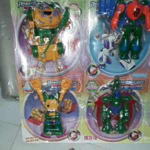 Sét 8 con mô hình lắp ráp RoBoWarrios bằng nhựa
