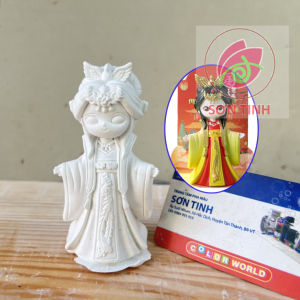 Tượng tô màu TỨ ĐẠI MỸ NHÂN tô tượng thạch cao (Không kèm màu) tượng trắng decor