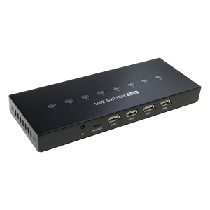 USB Manual Switching 8 Port USB Converters Splitter for 8 PC Share USB Peripherals Printer Office Home USB2.0 Hubs