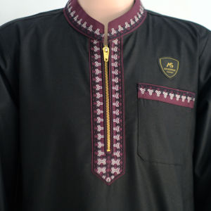 Jubah Anak Bordir Premium 1 - 8 Tahun Lengan Panjang Zahdan Series Assuffah