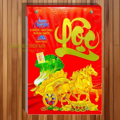 LỊCH 2026 Lịch lốc rời 14.5 x 20.5cm Chủ đề: Phong cảnh