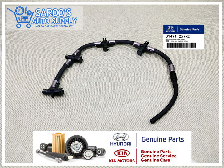 Fuel Return Hose For Hyundai Santafe , Tucson , Sportage , Sorento ...