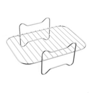 Air Fryers Grilling Stand Air Fryers Cooking Rack Air Fryers Rack Set Grilling Rack Suitable for Air Fryers Cooking