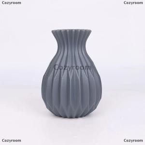 [COD] Cozyroom 1 PCS Nordic Flower Vase Imitation Plastic Flower Vase Living Room Desktop Decoration Wedding Centerpiece Arrangement