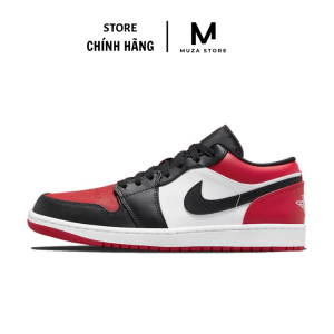 [Sale Auth] Giày JD1 Low Bred Toe x Sneaker JD1 Thể Thao - Tặng Tất Vớ [Running Shoes]