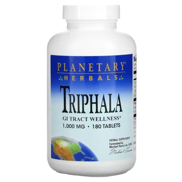 Triphala, GI Tract Wellness, 1,000 mg, 180 Tablets Lazada PH