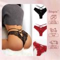 Quần Lót Ren Hoa Đan Dây - B.Lingerie. 