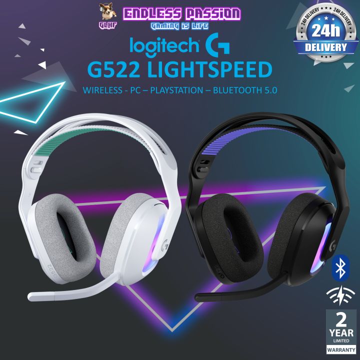 Logitech G522 LIGHTSPEED Wireless Gaming Headset with
