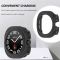 เคส For Samsung Galaxy Watch Ultra 47mm เคสนาฬิกาข้อมือ PC แบบแข็ง น้ําหนักเบา บางพิเศษ ไม่มีตัวป้องกันหน้าจอ Galaxy Watch Ultra 7 Smart Watch. 