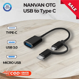 OTG USB to Type C & Micro USB YURIA LESTARI LZD PREMIUM STOCK