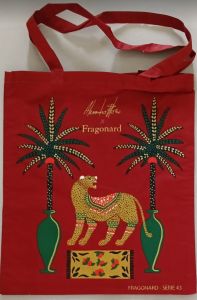 Limited Edition Fragonard Cotton Bag (Red) by Senteurs de Provence since 2004