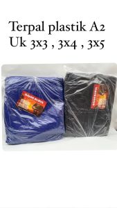 Terpal Plastik A2 uk 3x3  3x4  3x5