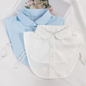 Spring Autumn Classic Faux False Collar Half Shirts Detachable Collar Blouse Half Shirts Detachable Fakes Collar for Women
