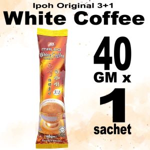 MALCO | 3 IN 1 | ORIGINAL | WHITE COFFEE | 40G x 15s | 40G x 3s | HALAL