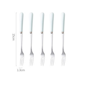 Lọ sứ đựng nĩa trái cây muỗng cafe cao cấp