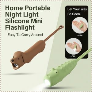 Led Light Portable Decorative Flashlight Animal Silicone Multifunction Outdoor Usb Charging