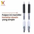 Satu Keluarga Pulpen Mekanik 0.5mm Gel Pen A36 Alat Tulis Sekolah Kantor Pena Polos Mechanical Stationary. 