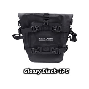 BDJ For Ninja 400 500 Dominar Z500 Z400 Z650 Z900 KLX Rouser Crash Guard Bar Side Bag Waterproof With Shoulder Strap 5L/8L