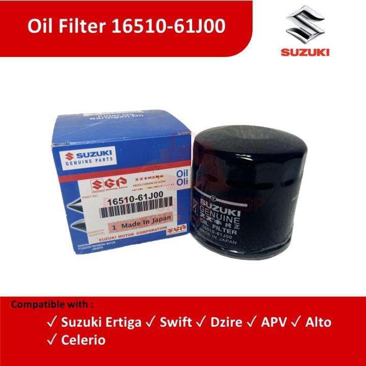 Engine Oil filter 16510 61J00 for Suzuki Ertiga Swift Dzire APV Alto Celerio Lazada PH