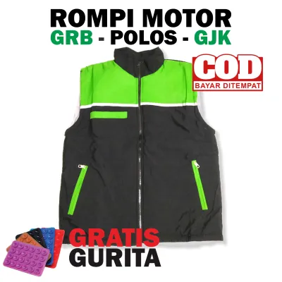 Rompi Ojol Keren Gjeeeekkk Greeeeebbbb Murah Gratis Holder Gurita Terbaru