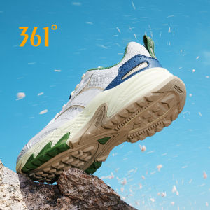 361 Degrees Mens Trail Running Shoes Outdoor Shoes Mesh Breathable Sports Sneakers 672512202F