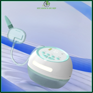 Máy hút mũi cho trẻ em người lớn máy hút dịch mũi an toàn cho bé với 6 cấp độ và chế độ tuyệt trùng sau khi dùng