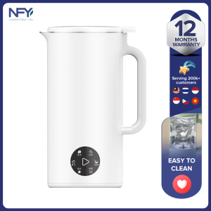 350ml Soybean Milk Maker: Portable Fully Automatic Touch Control Safety Switch Juicer & Blender（white/green/pink）