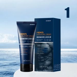 Organic soothing hair removal cream for quick full-body hair removal mens hair removal cream used to quickly remove hair from underarms legs and arms.