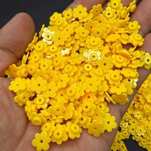 WPRA 10mm 6 Petal Flower Particles 100g Crunchy Slime Fillers Squeeze Ball Fillers Colorful Heart Shape Stuffing Building Blocks Craft Accessories