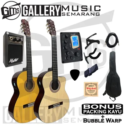 Gitar Klasik Elektrik Cutaway Nylon C315 Custom