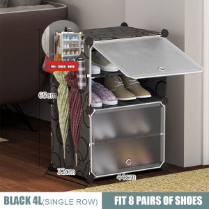 Multi-folding Shoe Rack Simple Storage Rack For Dormitory Bedroom Shoe Storage Organizer Shelf