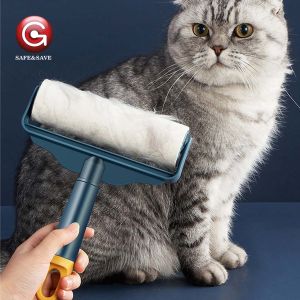 ลูกกลิ้งเก็บขน ลูกกลิ้งทําความสะอาด ไม้ม็อบ ลูกกลิ้งเก็บฝุ่น ลูกกลิ้งดักฝุ่น ที่เก็บขน / Safe&Save