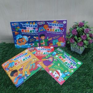 Buku Muslim Kecil Kreatif : Warnai Doodle Sesuka Hati | el-hana