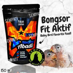 SEMPATI Bintang Abadi Pakan bubur Burung anakan piyek Lovebird Lolohan spet PLLBBA