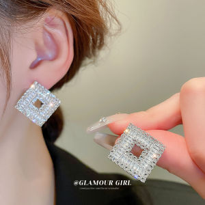 ต่างหูแฟชั่น2024 ตุ้มหูเพชรสวยๆ