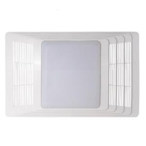 Modern Bathroom Exhaust Fan Cover Grille Optimized Airflows Design Moisture Resistant Modern Bathroom Ventilation Grille