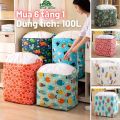 ❤️SIZE TO 110 LÍT❤️túi vải đựng chăn màn quần áo,Để sắp xếp tủ quần áo Nhiều kết cấu 40X50X55 cm. 